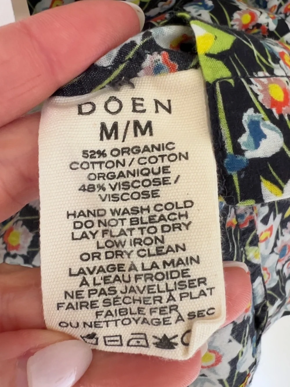 Doen Jill Top Blouse in Blossom Breeze